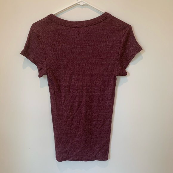 Micheal Stars V Neck Shine Tee for Anthropologie - Picture 5 of 6